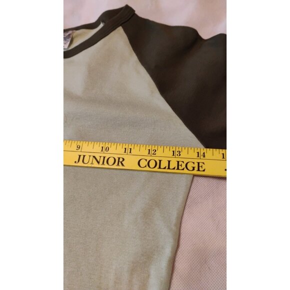 Vintage 90s Merlin The Magic Mushroom Joey Mars Shirt Raglan Womens Medium - Picture 5 of 8